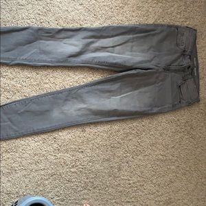Gray jeans